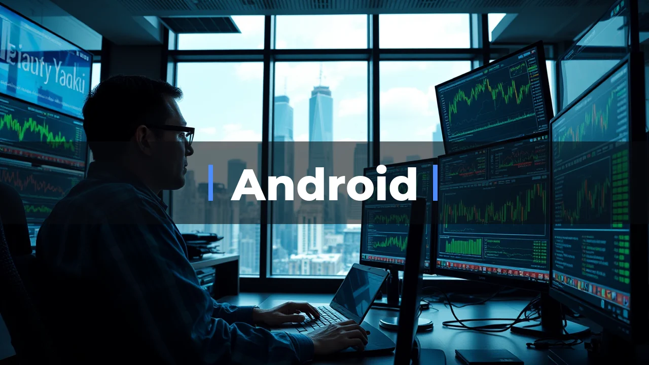 L'application Android JustMarkets au Maroc